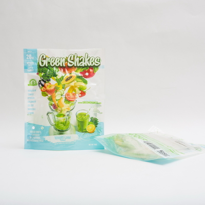 کیسه ایستاده 80 میلی متری بسته بندی میوه و سبزیجات 15OZ Microns